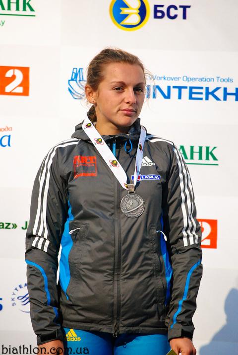 PETRENKO Iryna. Ufa 2012. Summer world biathlon championship. Pursuits