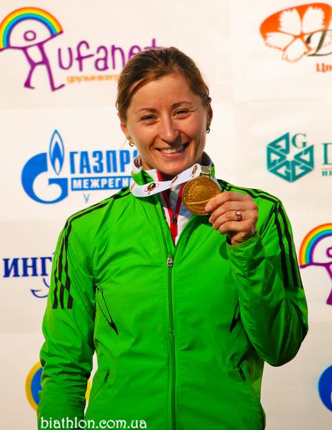 SEMERENKO Vita. Ufa 2012. Summer world biathlon championship. Pursuits