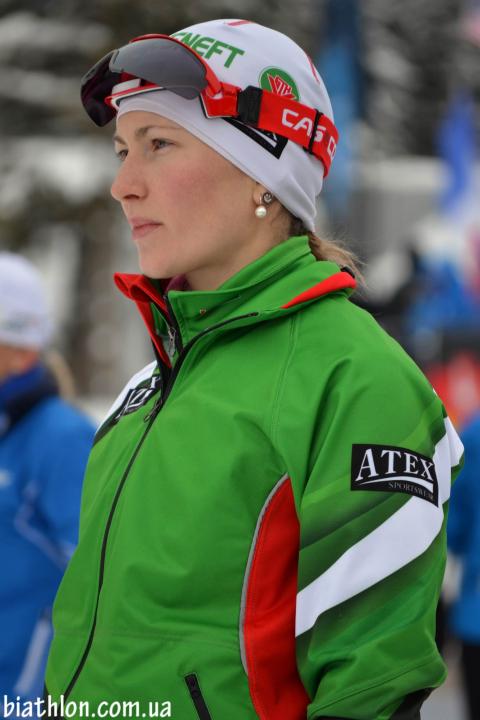 DOMRACHEVA Darya. Hochfilzen 2012. Sprint. Women