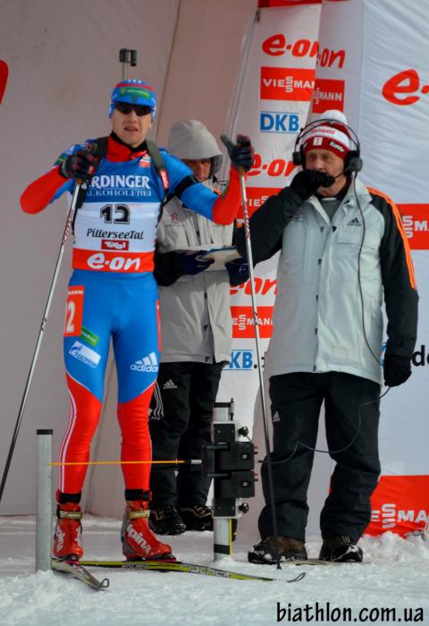 VOLKOV Alexey. Hochfilzen 2012. Sprint. Men