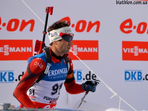 BJOERNDALEN Ole Einar. Hochfilzen 2012. Sprint. Men