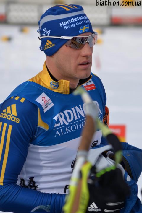 BERGMAN Carl Johan. Hochfilzen 2012. Sprint. Men