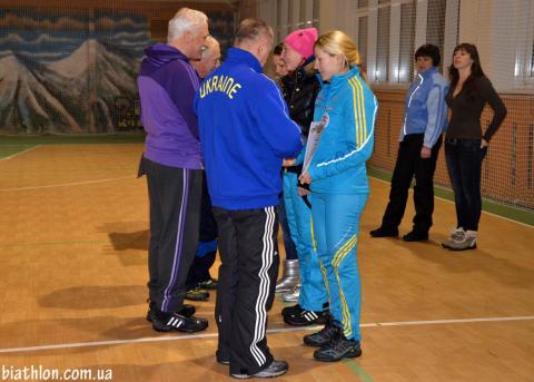 BURDYGA Natalya, , ABRAMOVA Olga, , BONDARUK Roman. Tysovets 2012. Championship of Ukraine