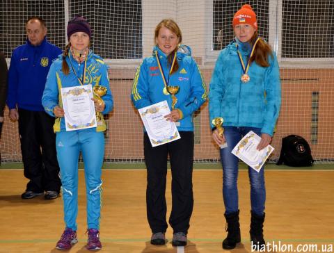 MERKUSHYNA Anastasiya, , ZHURAVOK Yuliya, , GYLENKO Alla. Tysovets 2012. Championship of Ukraine