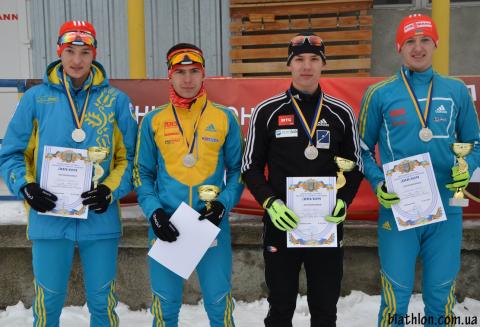 HAYOVYY Yuriy, , PETRENKO Oleksii, , TISHCHENKO Artem, , TKALENKO Ruslan. Tysovets 2012. Championship of Ukraine