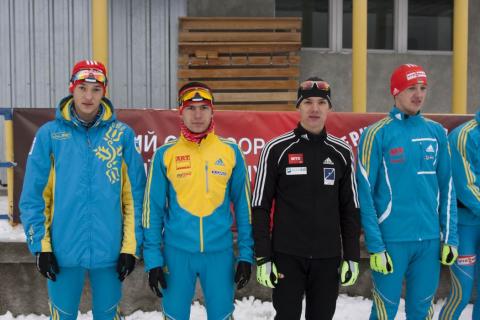 HAYOVYY Yuriy, , PETRENKO Oleksii, , TISHCHENKO Artem, , TKALENKO Ruslan. Tysovets 2012. Championship of Ukraine
