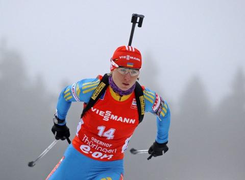 SEMERENKO Valj. Oberhof 2013. Women pursuit