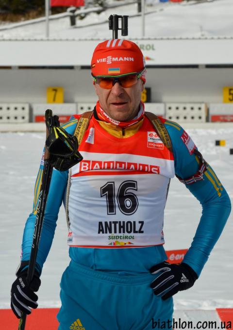 BILANENKO Olexander. Antholz 2013. Sprint. Men