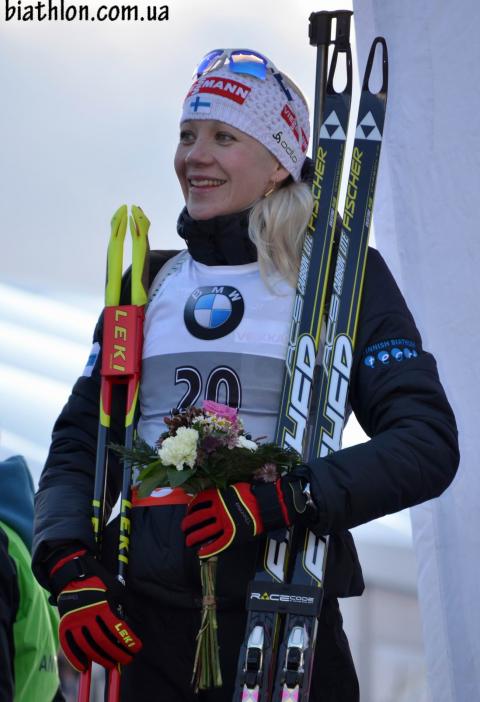 MAKARAINEN Kaisa. Antholz 2013. Sprint. Women