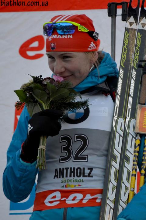 KUZMINA Anastasia. Antholz 2013. Sprint. Women