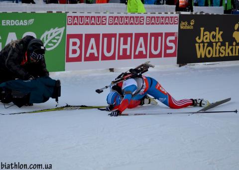 IOURIEVA Ekaterina. Antholz 2013. Sprint. Women