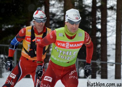 BJOERNDALEN Ole Einar. Nove Mesto 2013. Training (08.02)