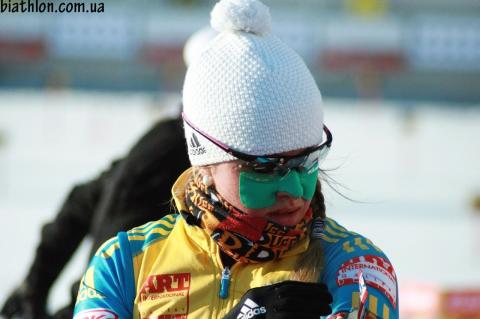 DZHIMA Yuliia. Khanty-Mansiysk 2013. Sprint. Women