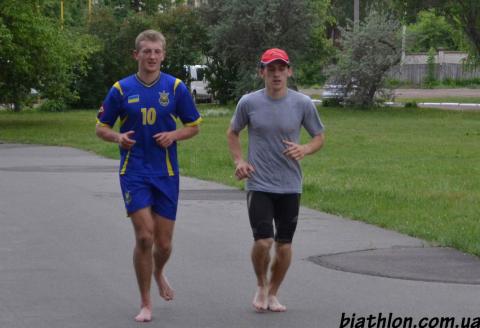 DAKHNO Olexandr, , PETRENKO Oleksii. Training camp of junior and team B